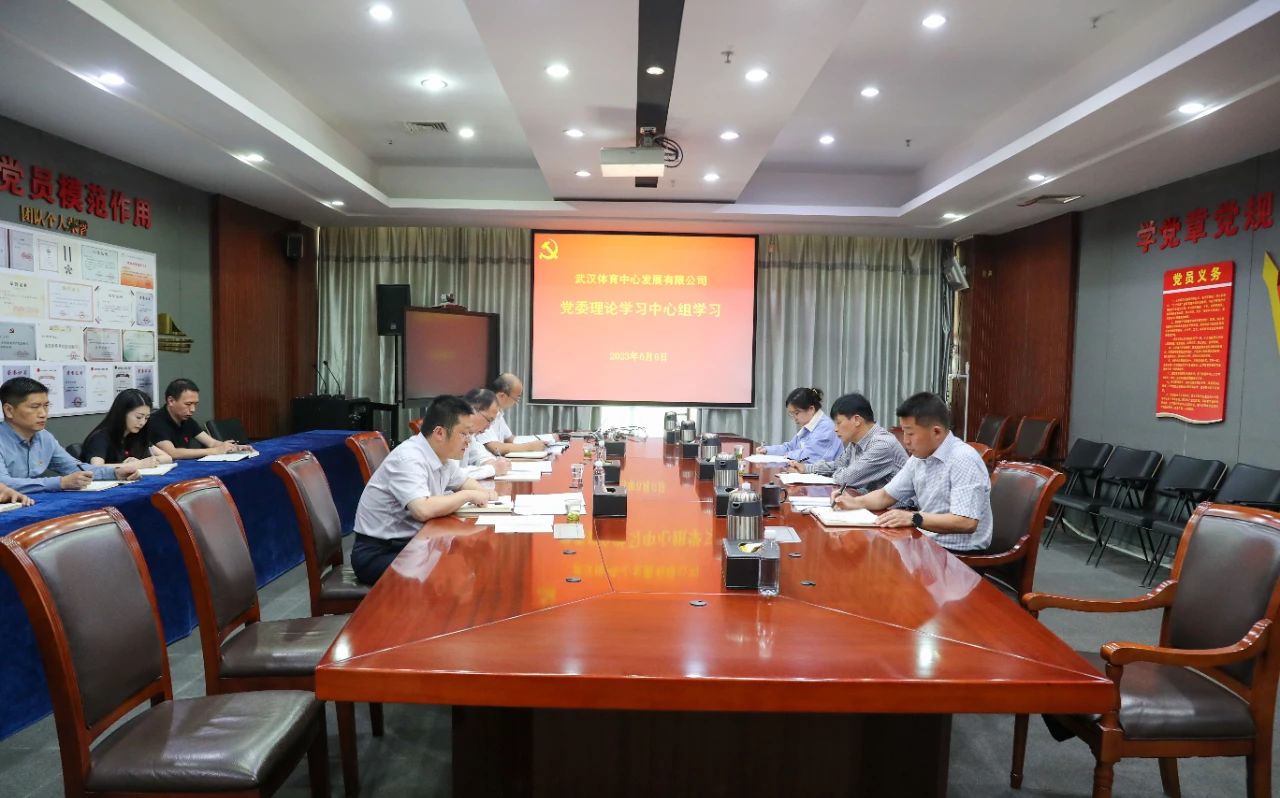 学思践悟思想伟力 奋楫笃行推动发展 公司召开党委理论学习中心组学习会