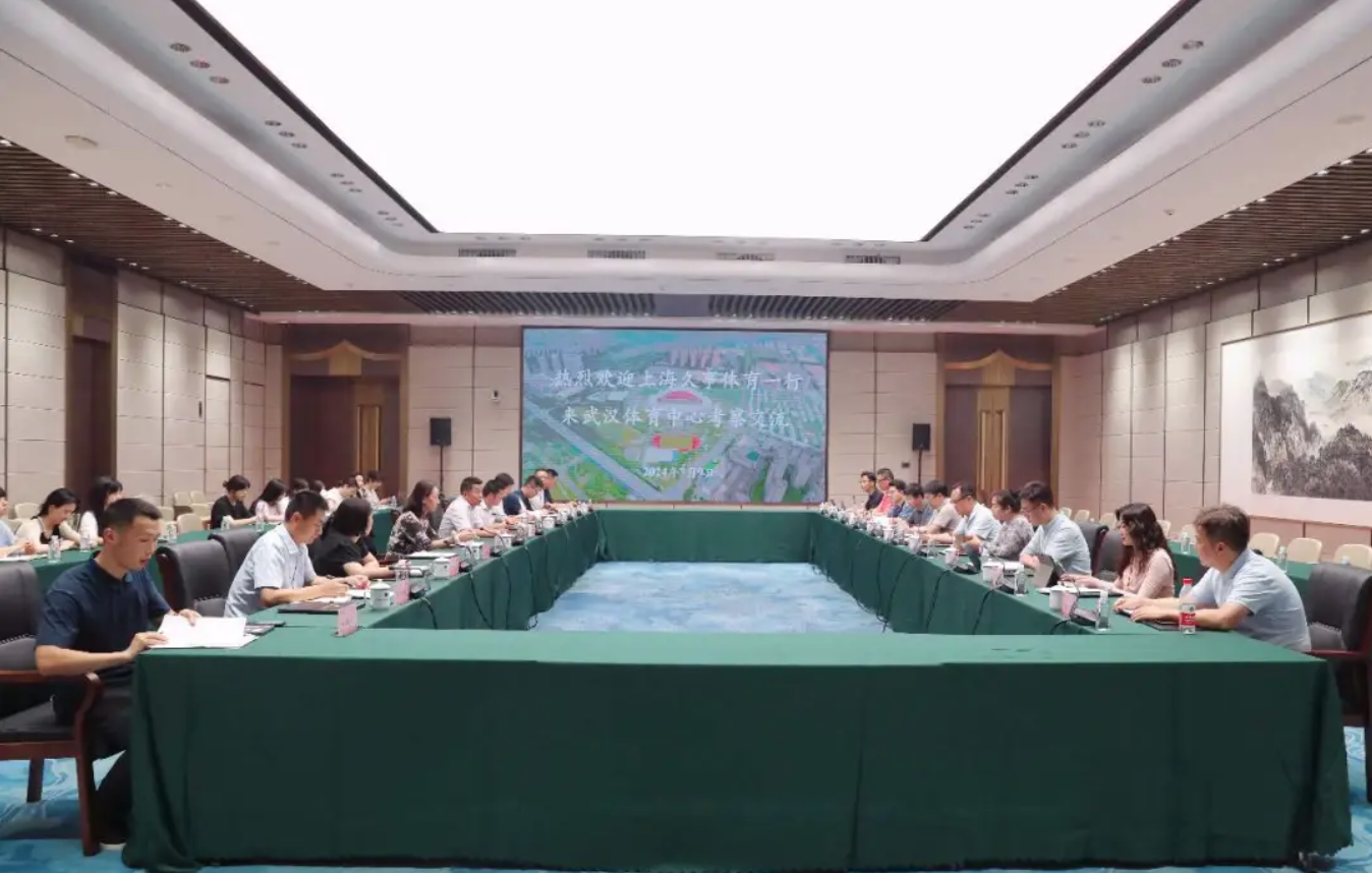 上海久事体育集团来熊猫体育集团考察交流
