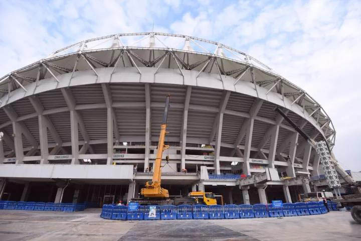 胡亚波现场调研推进军运会改造项目建设(图3)
