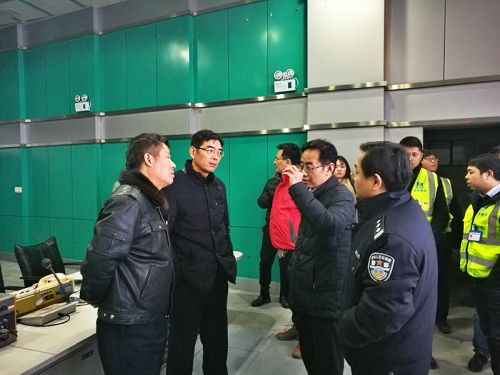 军运会执委会安保部组织专题调研体育中心军运会场馆建设安保工作