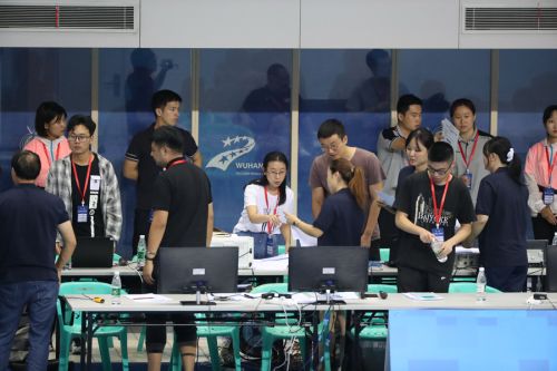 军运会跳水测试赛在熊猫体育中心游泳馆举行(图7)
