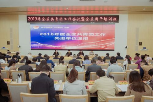 全区共青团工作会议召开  熊猫体育中心获得“共青团工作先进单位”称号