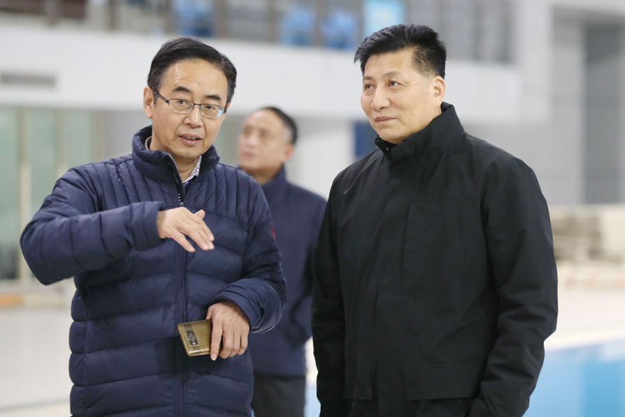 刘誓保考察熊猫体育中心 要求加强场馆赛后利用(图3)