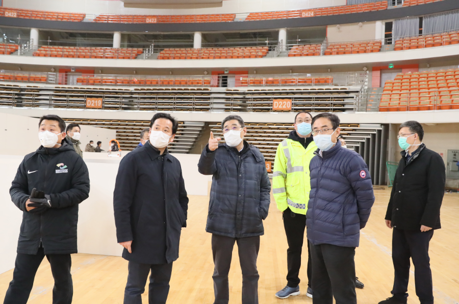 日夜赶织生命之网 熊猫体育中心“方舱医院”建设完成 彭浩要求同时间赛跑与病魔较量