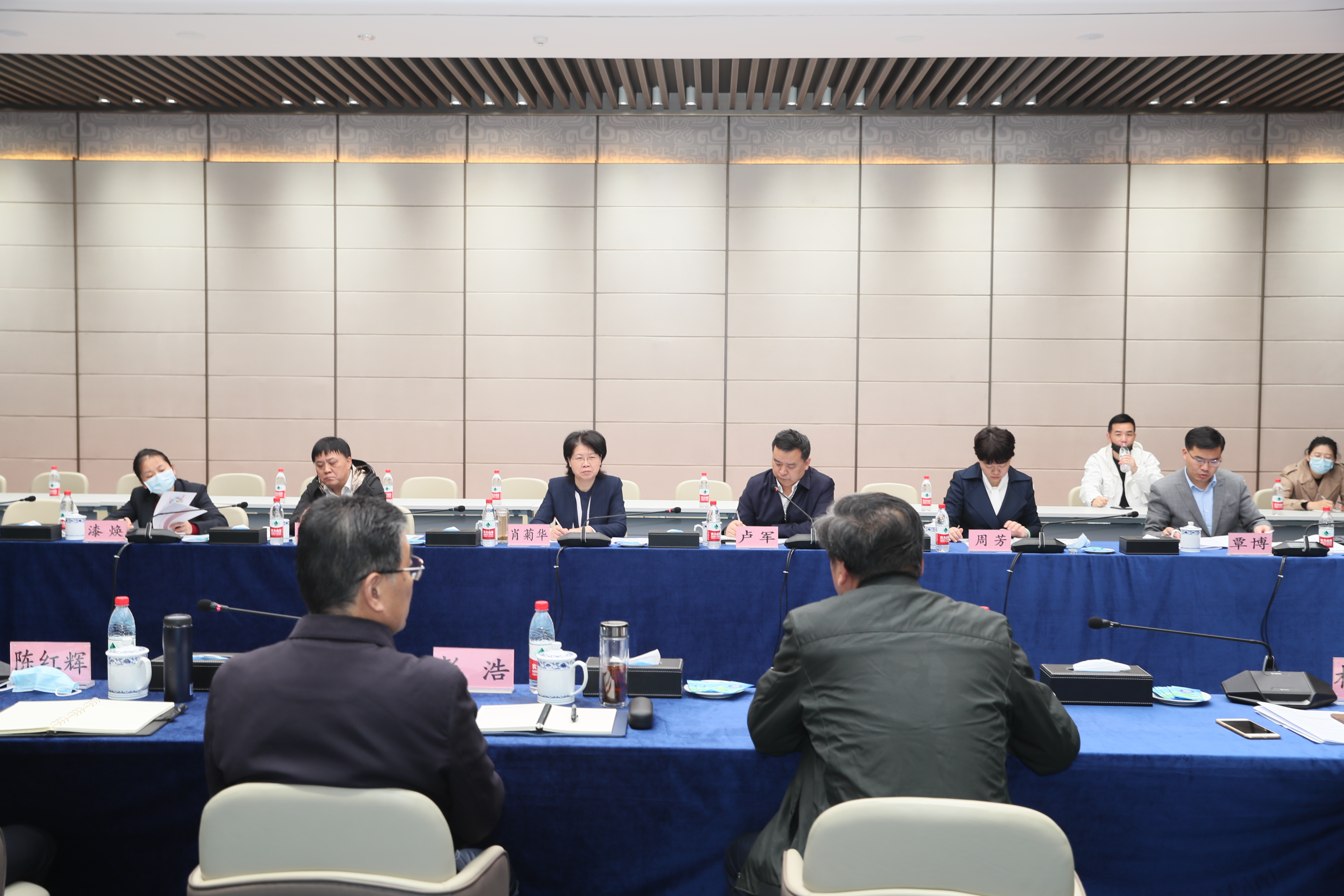 副省长肖菊华来公司调研：熊猫体育中心在做好军运会“后半篇文章”中具有标杆意义(图11)